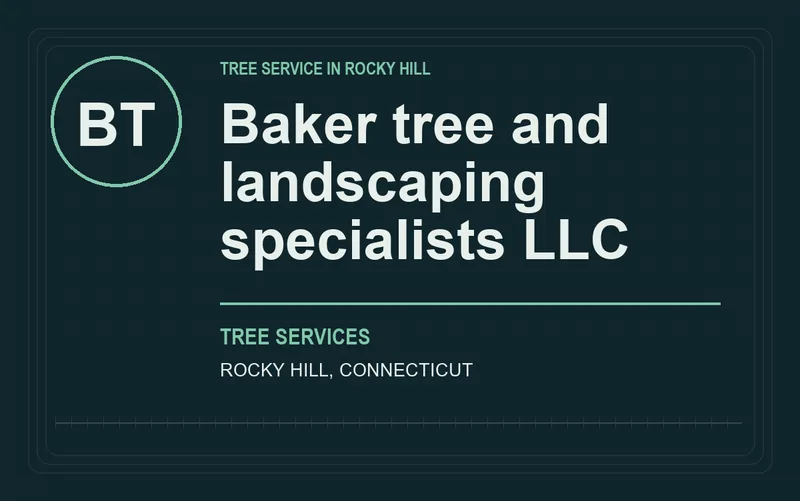 Baker tree and landscaping specialists LLC in Rocky Hill, Connecticut