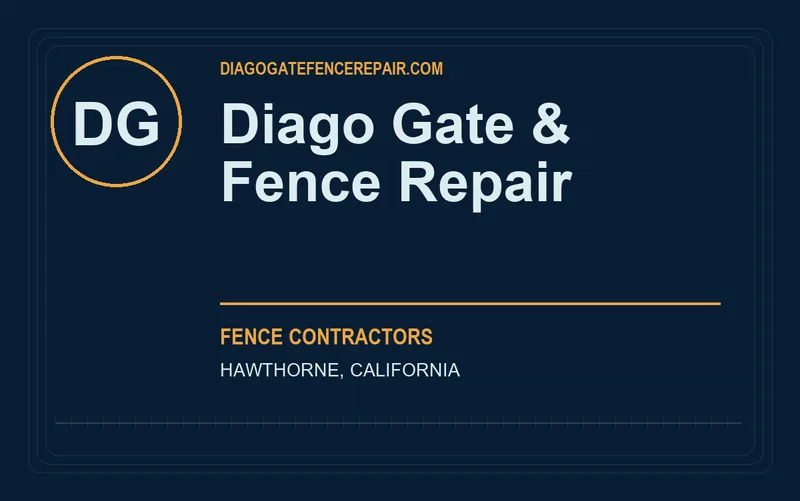 Diago Gate & Fence Repair in Hawthorne, California