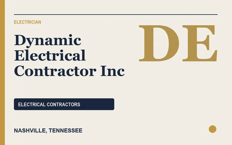 Dynamic Electrical Contractor Inc in Nashville, Tennessee