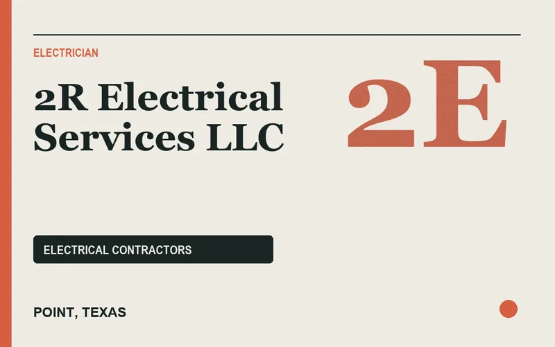 2R Electrical Services LLC in Point, Texas