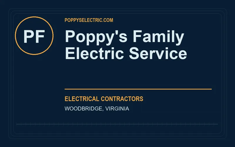 Poppy's Family Electric Service in Woodbridge, Virginia