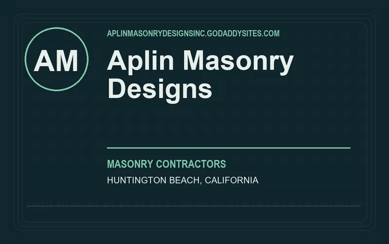 Aplin Masonry Designs in Huntington Beach, California