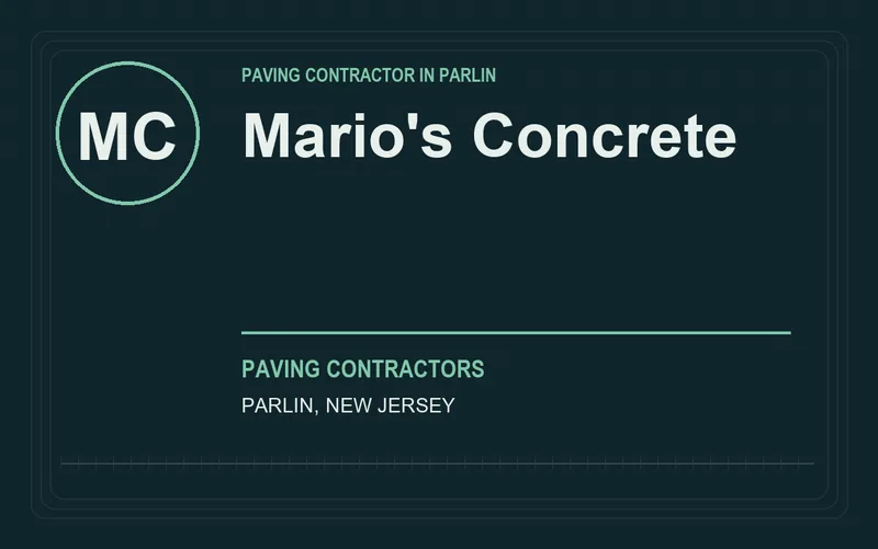 Mario's Concrete in Parlin, New Jersey