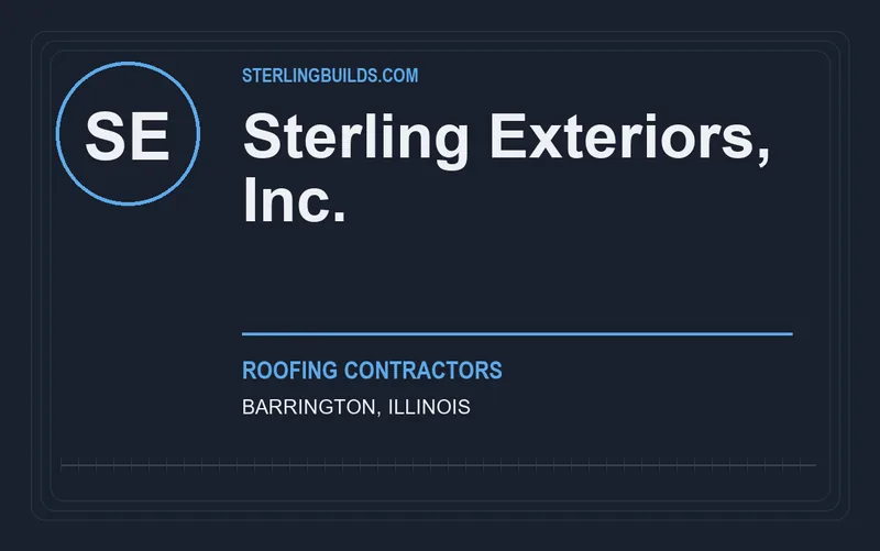 Sterling Exteriors, Inc. in Barrington, Illinois