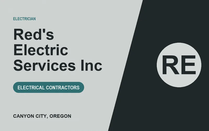 Red's Electric Services Inc in Canyon City, Oregon