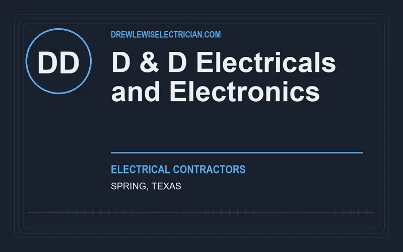 D & D Electricals and Electronics in Spring, Texas