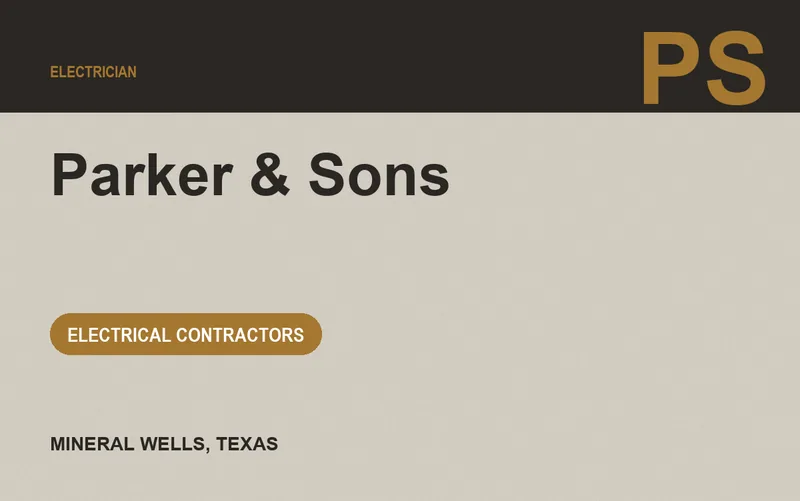 Parker & Sons in Mineral Wells, Texas