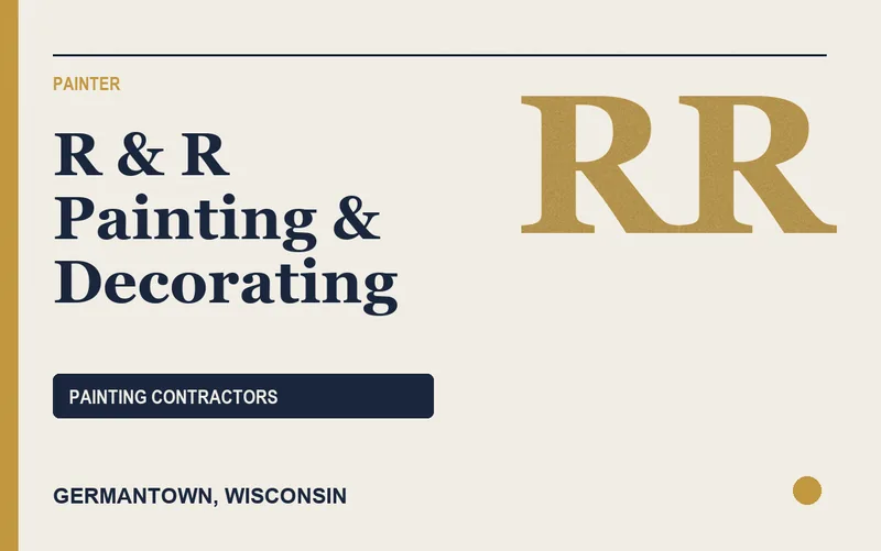 R & R Painting & Decorating in Germantown, Wisconsin