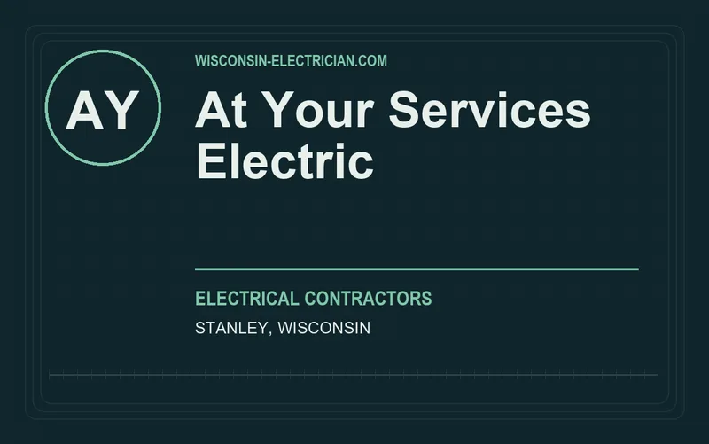 At Your Services Electric in Stanley, Wisconsin
