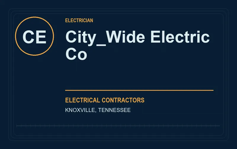 city_wide electric co in Knoxville, Tennessee