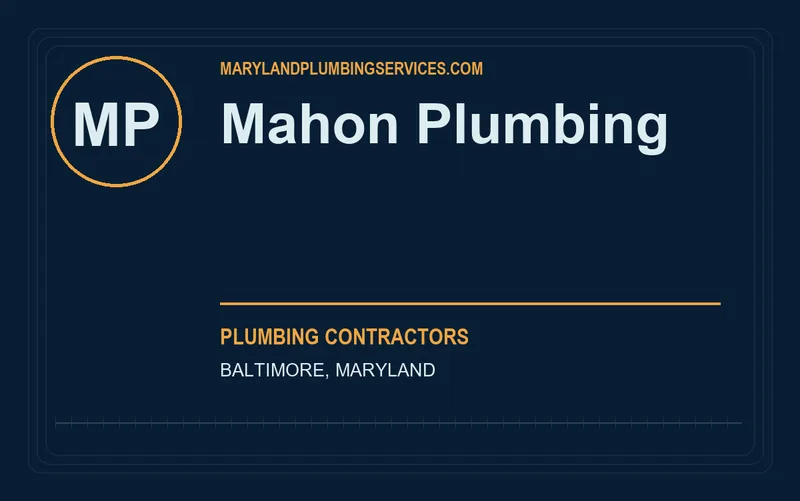 Mahon Plumbing in Baltimore, Maryland