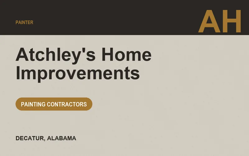 Atchley's Home Improvements in Decatur, Alabama