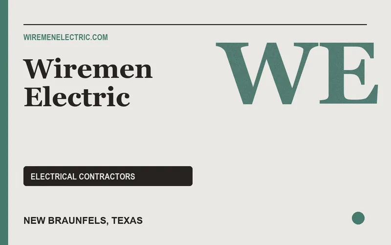 Wiremen Electric in New Braunfels, Texas