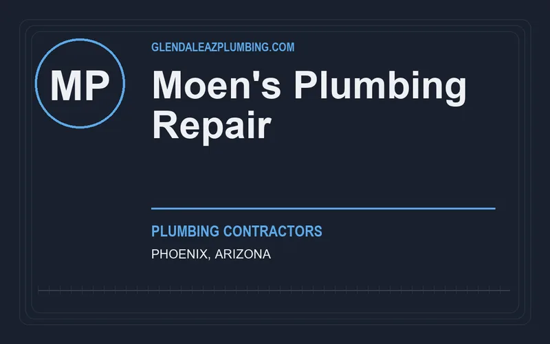 Moen's Plumbing Repair in Phoenix, Arizona