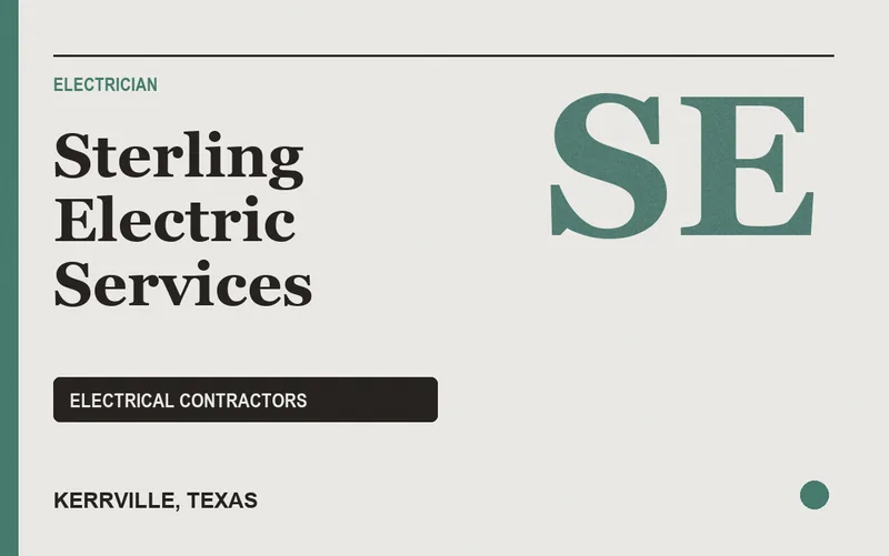 Sterling Electric Services in Kerrville, Texas
