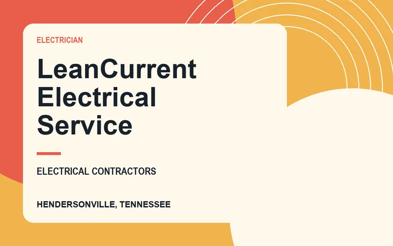 LeanCurrent Electrical Service in Hendersonville, Tennessee