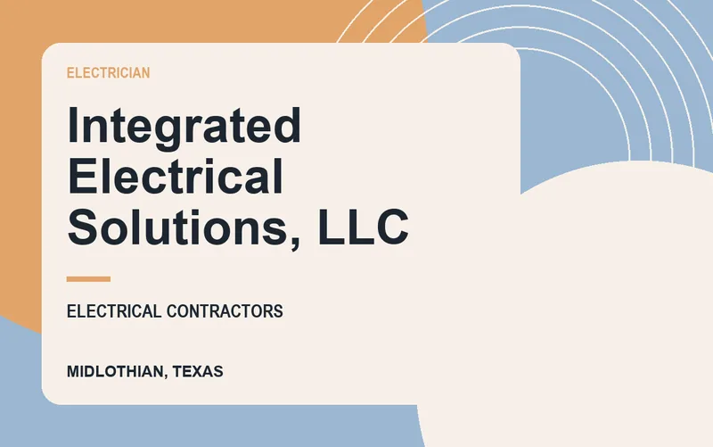 Integrated Electrical Solutions, LLC in Midlothian, Texas