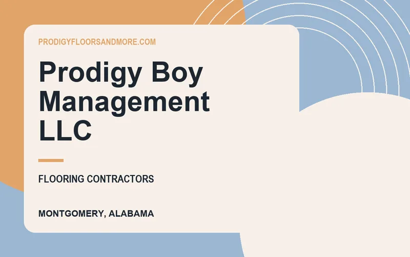Prodigy Boy Management LLC in Montgomery, Alabama