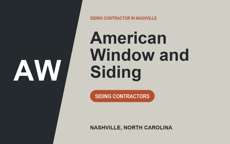 American Window and Siding in Nashville, North Carolina
