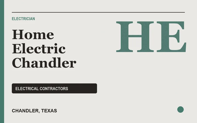 Home Electric Chandler in Chandler, Texas