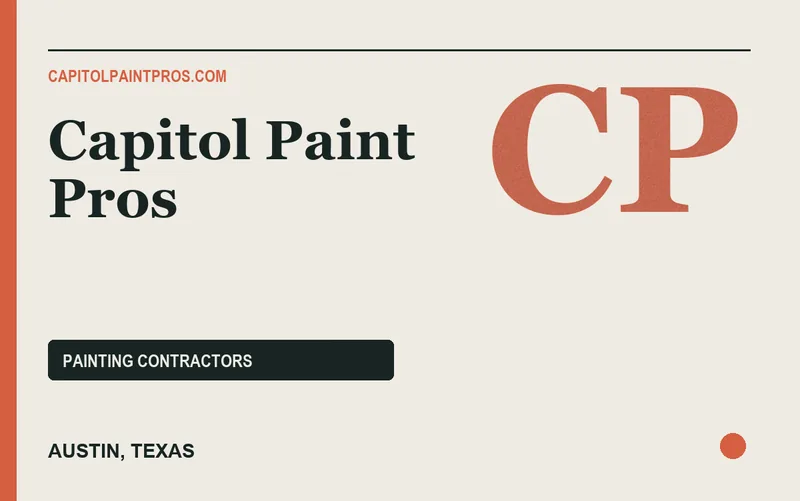 Capitol Paint Pros in Austin, Texas