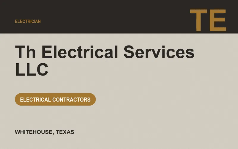 Th Electrical Services LLC in Whitehouse, Texas