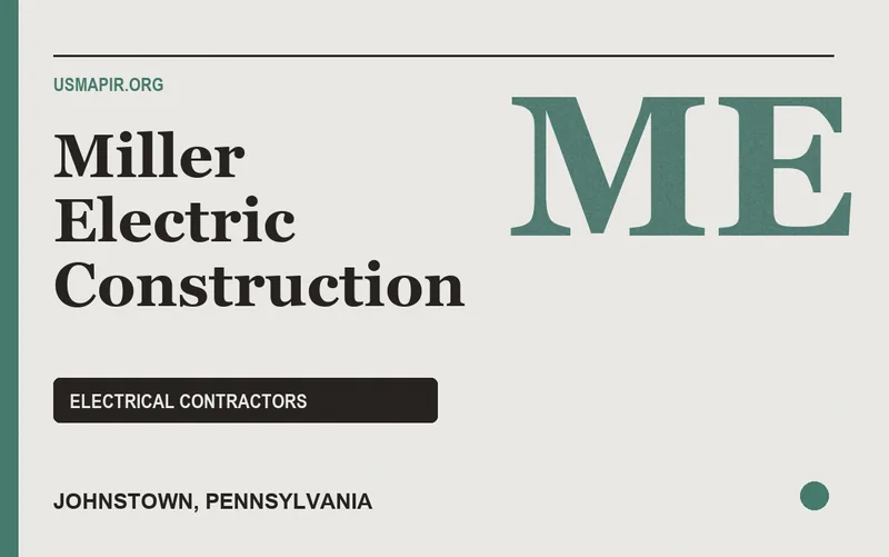 Miller Electric Construction in Johnstown, Pennsylvania
