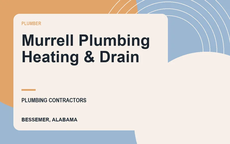 Murrell Plumbing Heating & Drain in Bessemer, Alabama