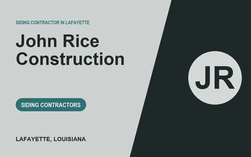John Rice Construction in Lafayette, Louisiana