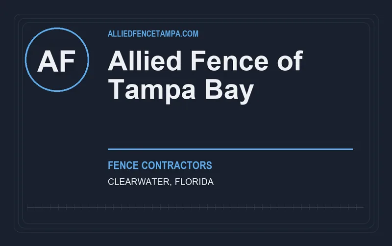 Allied Fence of Tampa Bay in Clearwater, Florida