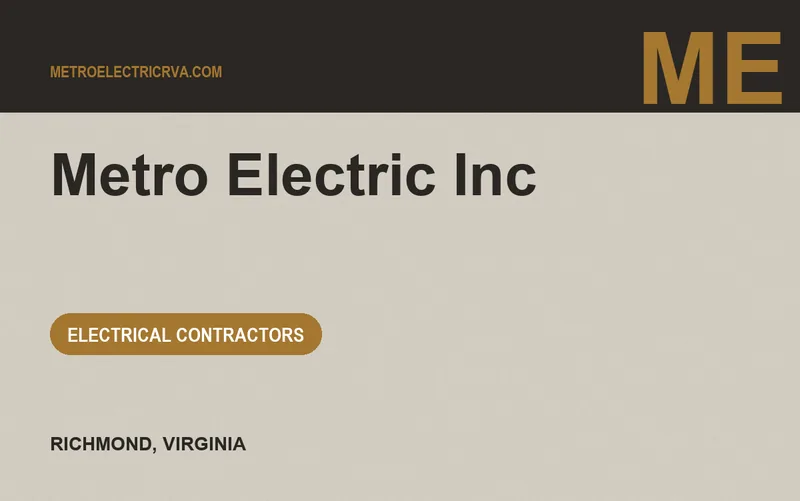 Metro Electric Inc in Richmond, Virginia