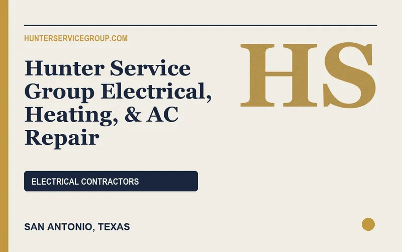 Hunter Service Group Electrical, Heating, & AC Repair in San Antonio, Texas