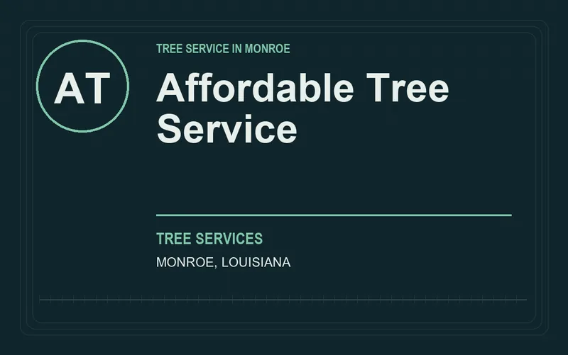 Affordable Tree Service in Monroe, Louisiana