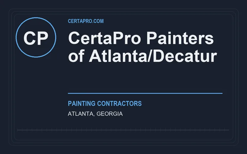 CertaPro Painters of Atlanta/Decatur in Atlanta, Georgia