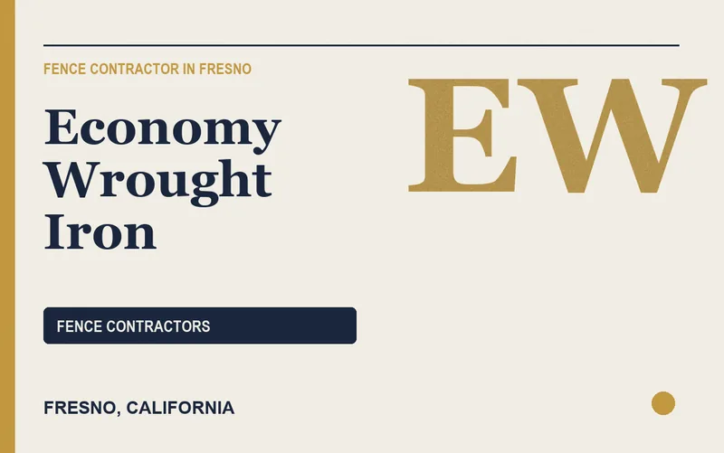 Economy Wrought Iron in Fresno, California