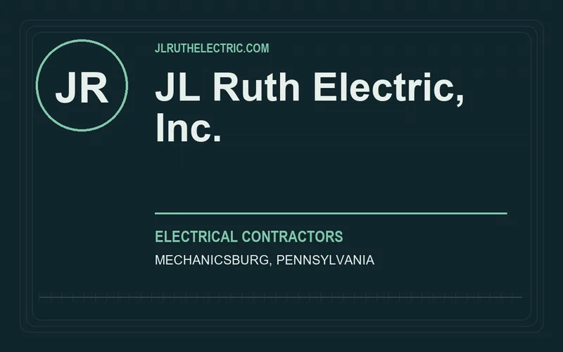 JL Ruth Electric, Inc. in Mechanicsburg, Pennsylvania