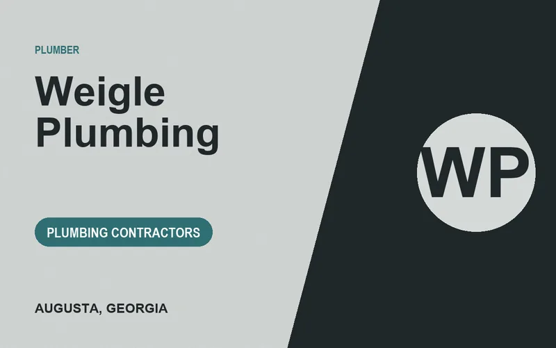 Weigle Plumbing in Augusta, Georgia