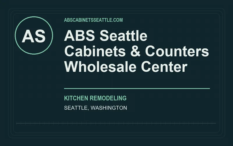 ABS Seattle Cabinets & Counters Wholesale Center in Seattle, Washington