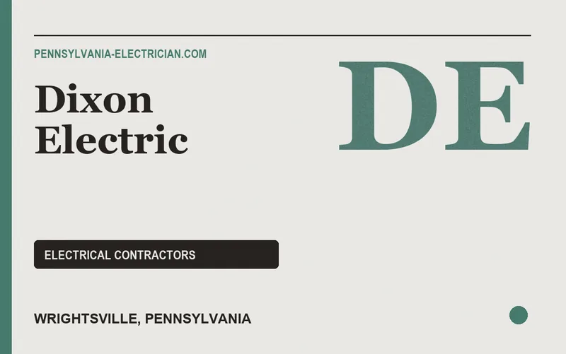 Dixon Electric in Wrightsville, Pennsylvania