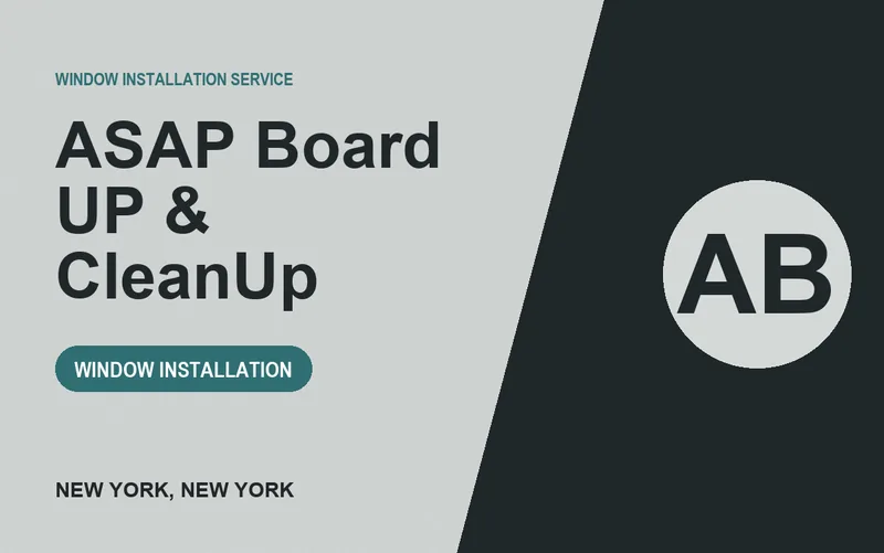 ASAP Board UP & CleanUp in New York, New York