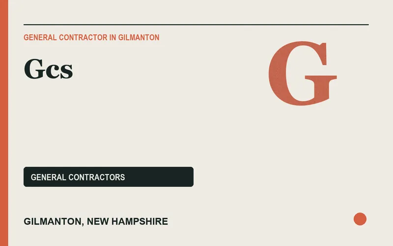 GCS in Gilmanton, New Hampshire