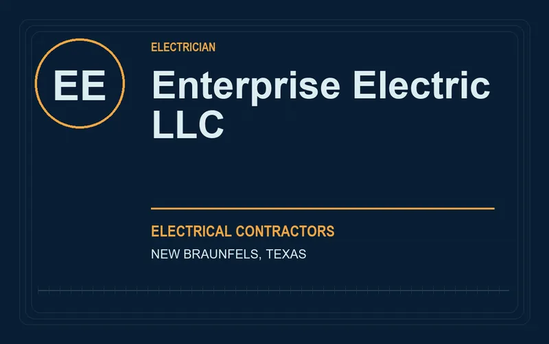 Enterprise Electric Llc in New Braunfels, Texas