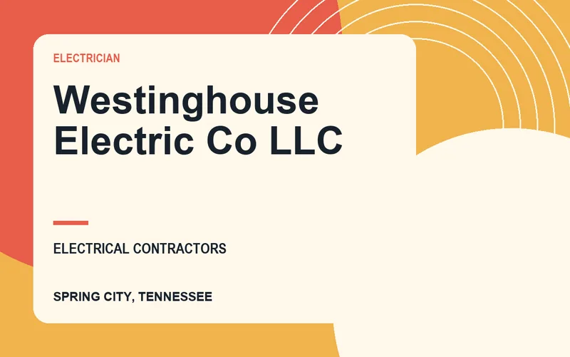 Westinghouse Electric Co LLC in Spring City, Tennessee