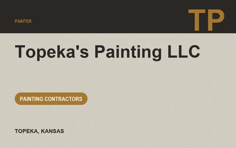 Topeka's Painting LLC in Topeka, Kansas