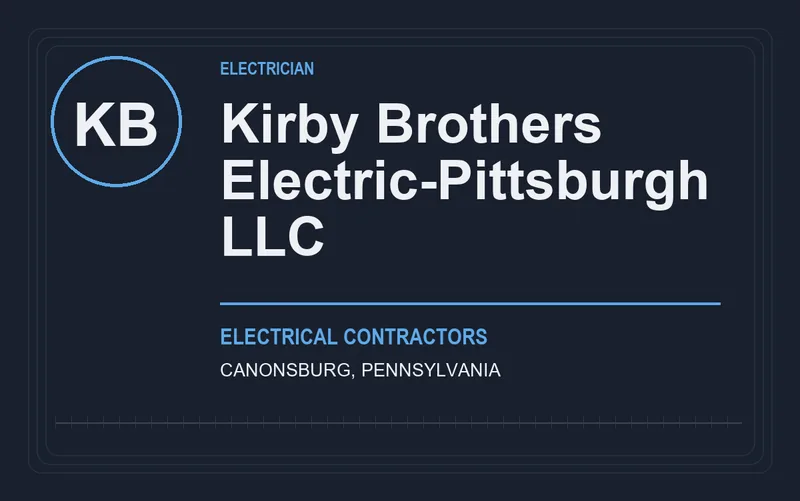 Kirby Brothers Electric-Pittsburgh LLC in Canonsburg, Pennsylvania