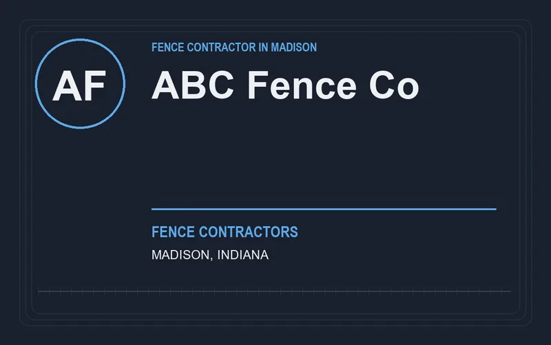ABC Fence Co in Madison, Indiana