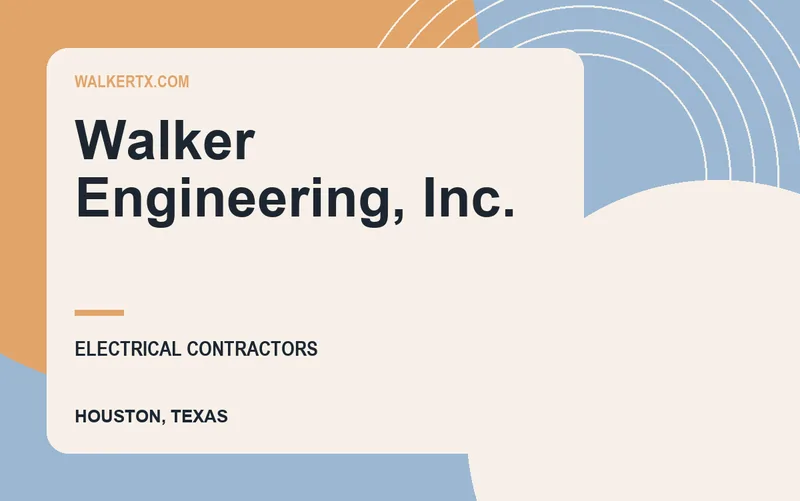 Walker Engineering, Inc. in Houston, Texas