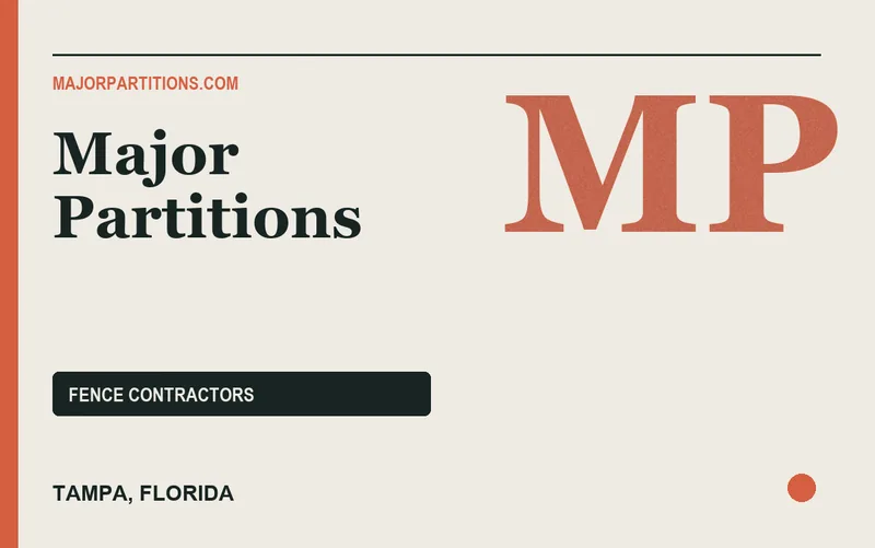Major Partitions in Tampa, Florida