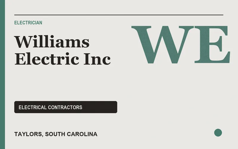 Williams Electric Inc in Taylors, South Carolina
