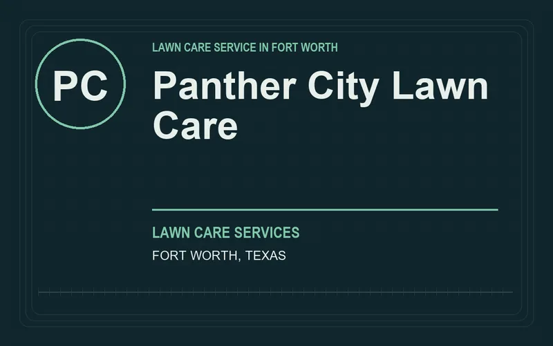 Panther City Lawn Care in Fort Worth, Texas
